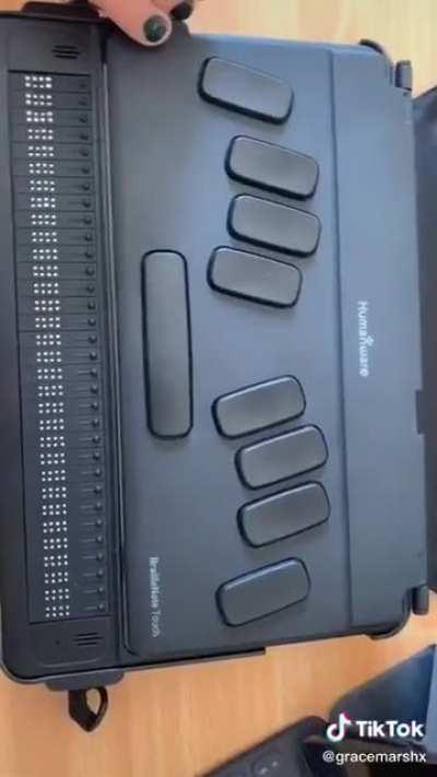 Specialized computer for the blind