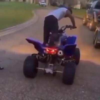 Goofing around with the ATV, WCGW