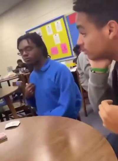 nigga got smacked so fast he ain't even know what happened 💀💀