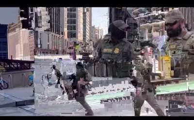 RCG encounters a cyclist in the wild