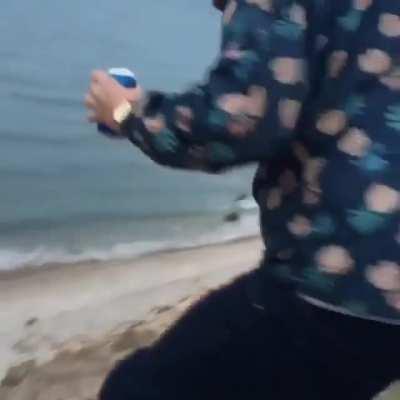 I'll hop down this cliff side, WCGW