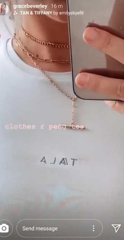 Latest insta story- damn.