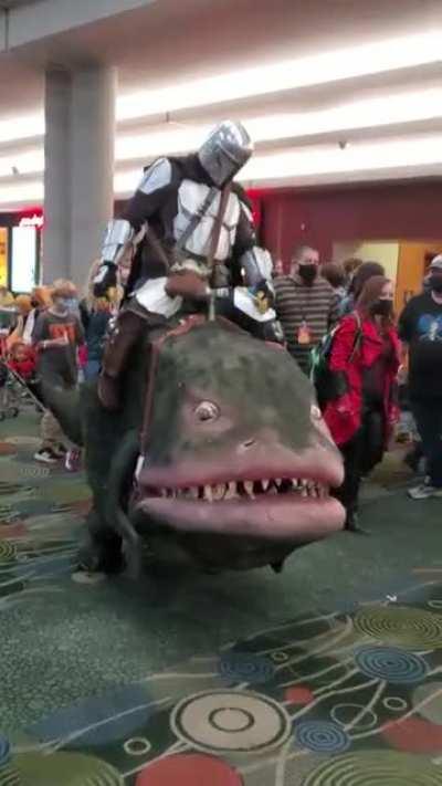 This is the way at Salt Lake Comicon