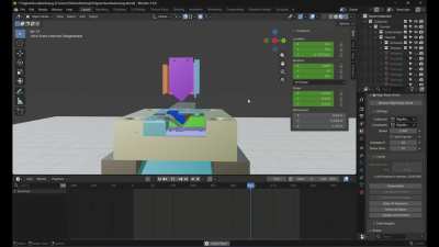 I need help with the animation of my bending operation