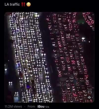 And I thought Houston traffic was bad….
