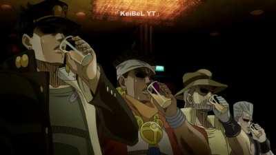 Komi-san meets the Stardust Crusaders