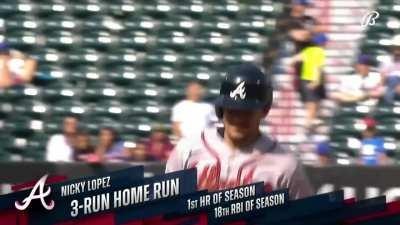 [Highlight] [Highlight] Nicky Lopez's upper decker makes it 21-3.