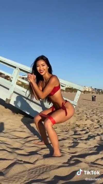 Something about the way she moved