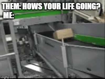 Why are we here? Just to suffer?