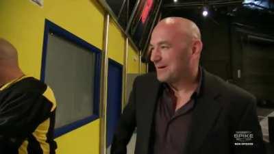 After losing their 7th fight in a row, team coach Rampage Jackson destroys a door.