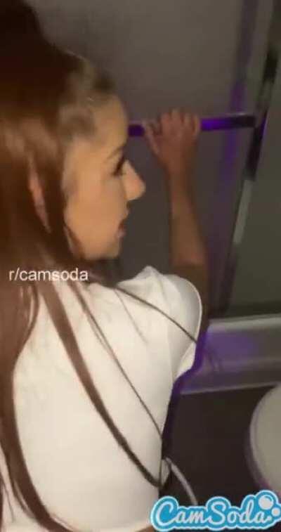 Sneaking out of the Party to fuck in The Bathroom