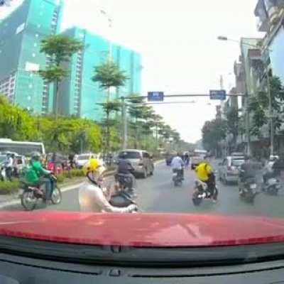 WCGW when you stop in the middle of the road to make a call?