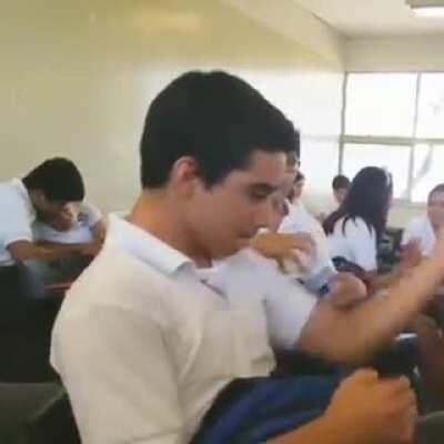 Sound effects with the boys