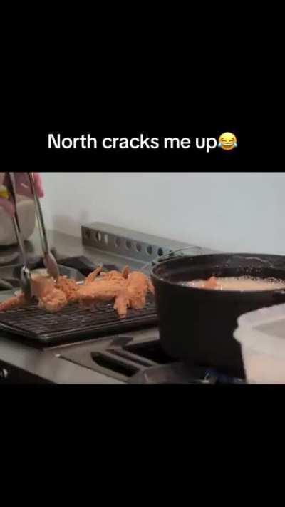 North is just like her father; the question still remains, though.