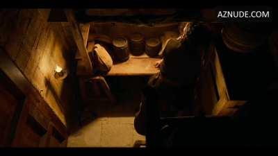 Sarah Perles tits sucked in El Cid S2 E2