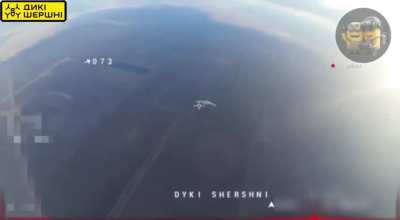 The Posipaki division was hit by a Russian Supercam UAV with an FPV drone. February 2025, location not disclosed.
