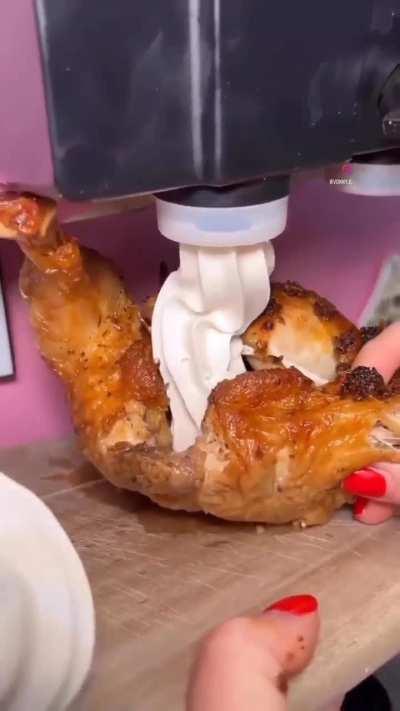 Yall never had chicken and ice cream?