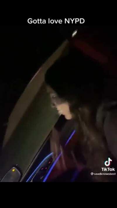 Cop passes the vibe check