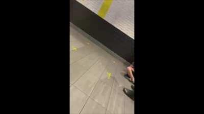 Card was stolen, got notified of use and goes to get it back