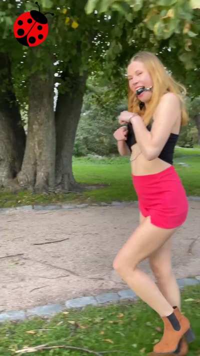 I was made to walk outside and show myself