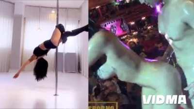 Momo - Part-time pole dancer 