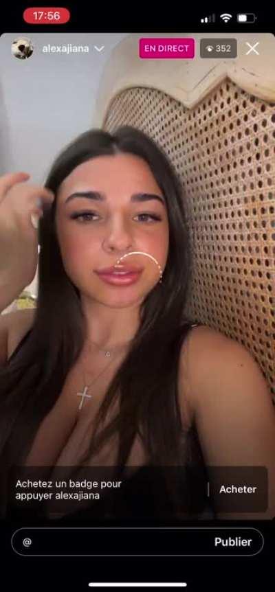 Alexajiana live ig 02/03/23 part 1