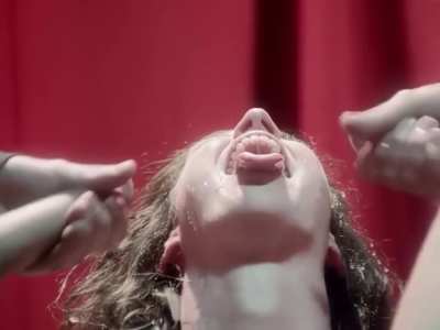 Stoya honoured by double spraying