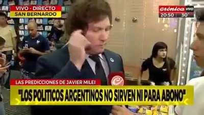 Milei siendo Milei