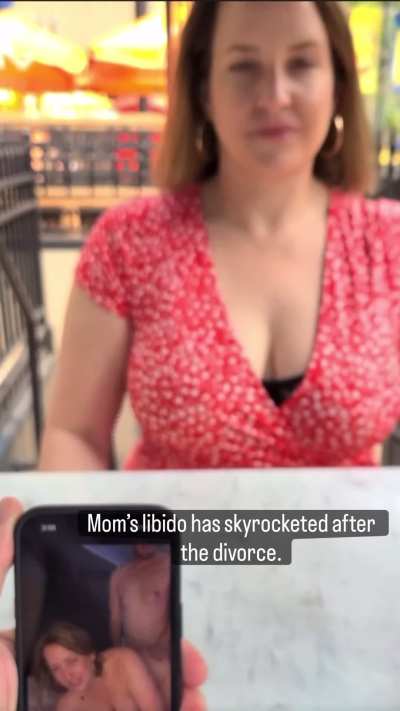 It was an easy choice, being Moms rebound.