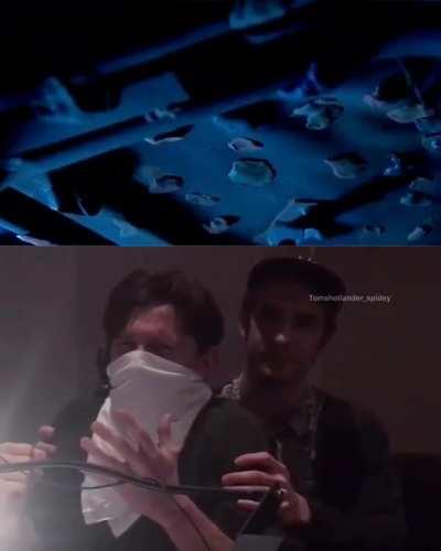 Tom Holland recording audio for Spider-Man: Homecoming