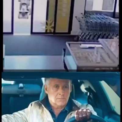 Peepaw is drive-maxxing