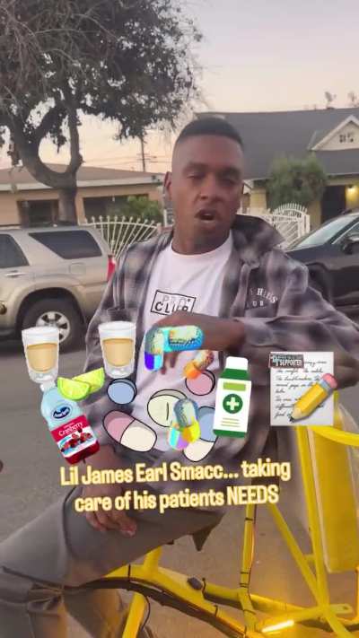 Smac doing Hood Tours in the 50s