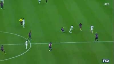 Vinicius Jr. run at goal