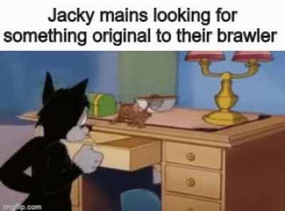 Every thing the made jacky special has been taken, there is nothing left for her.