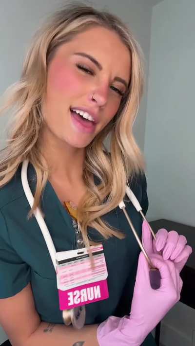 If you were my patient and I asked you to f*ck me just once, what's the first thing you'd reply