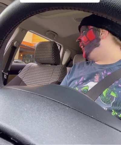 WCGW Picking up your bf in face paint