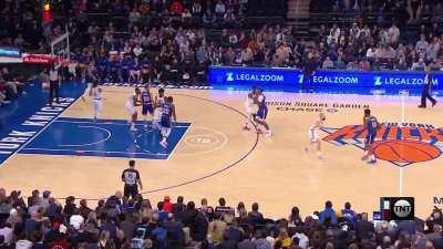 [Highlight] Noel gets hip checked to the floor by Looney as the announcers ignore it. Returns the favor on the other end with a block on Looney