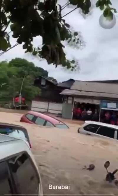 Flooding In South Borneo