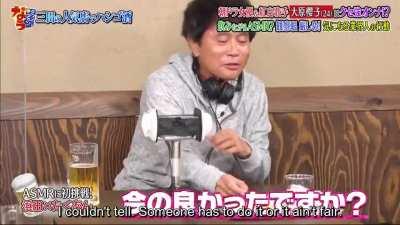 Hamada growing his hair out and trying ASMR. [Downtown Now]