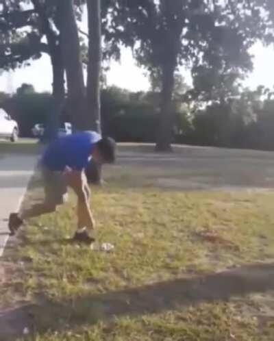 I guess he's not a hydro homie.