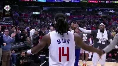 [Highlight] Terance Mann buzzer beater against the Houston Rockets