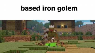 iron golem based 😳