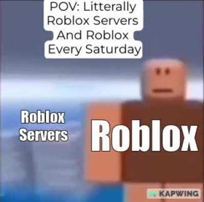 omg guys look live footage of roblos and there servers what??!!