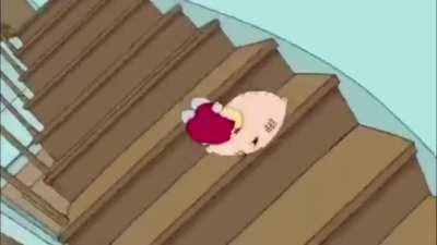 Stewie from the hit TV show Family Guy™ hitting that ULTRAKILL™