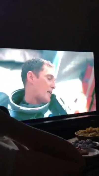 First time watching Interstellar