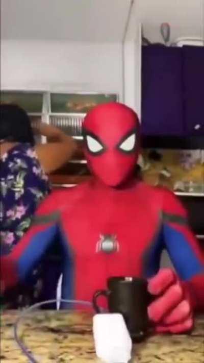 Moldy life hack by Spider-Man