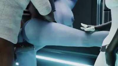 Liara accepts a specific payment from Cerberus (ISP_ANIMATION)