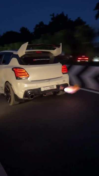 Swift with some backshots