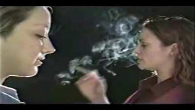 More recycled French inhales and talking