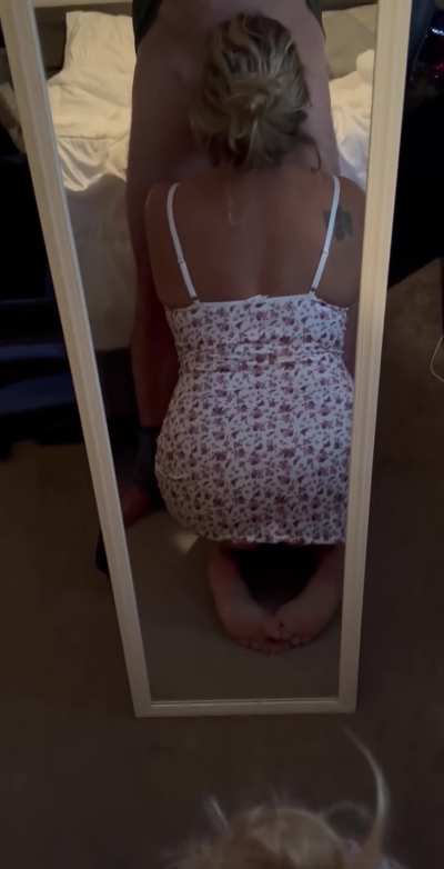 Blowjob for hubby before bed [oc]